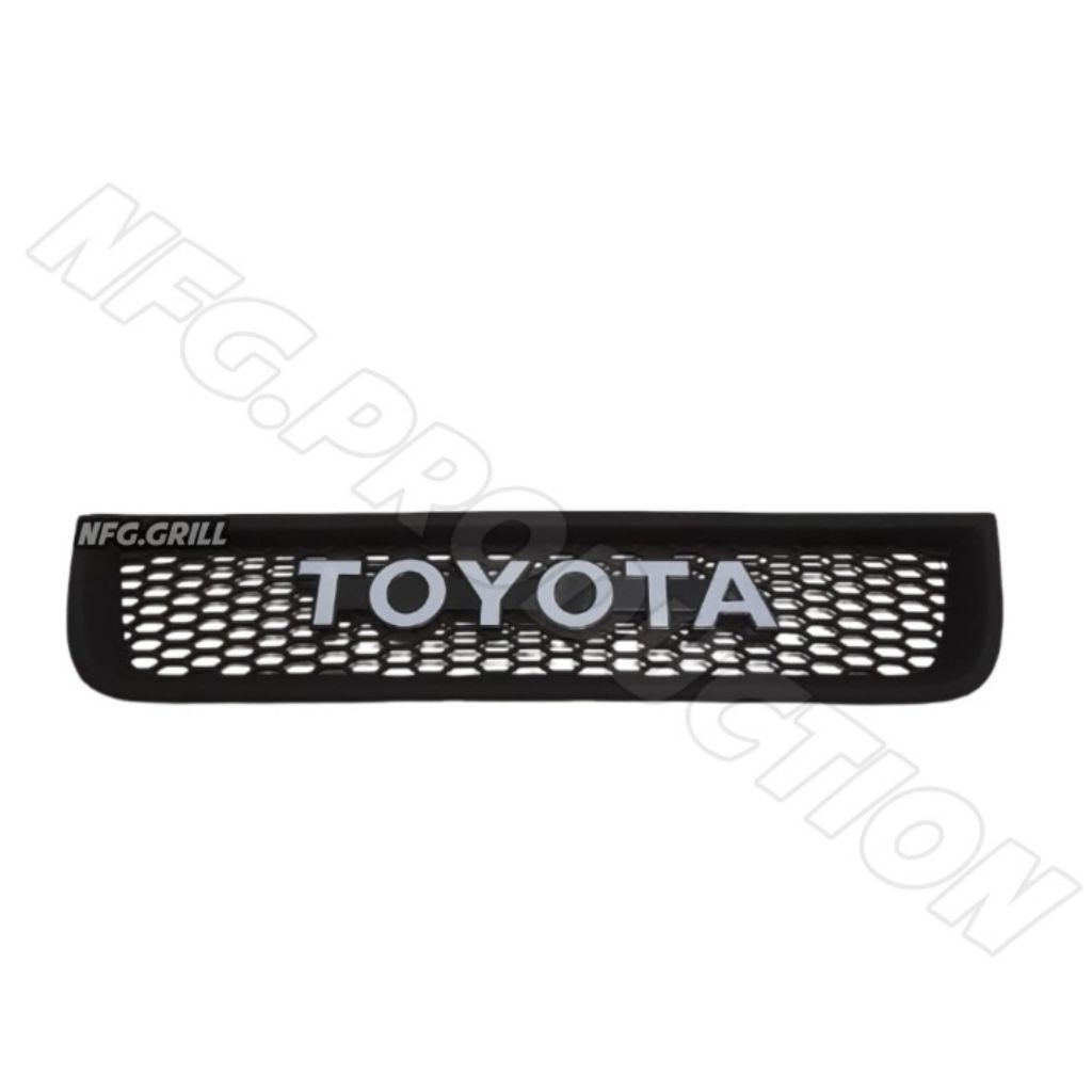 NFG GRILL GRILL KIJANG 97/ 98 / 99 MODEL SPORTY JARING PLASTIC HONEYCHOMB + EMBLEM TOYOTA