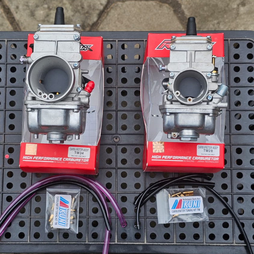 Karburator mikuni tm 24 28 32 34 original by r2 japan karbu tm 28 24 32 34 mikuni original by r2 jap