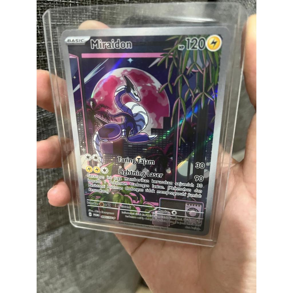 Miraidon AR Promo 095/SV-P Kartu Pokemon TCG ID