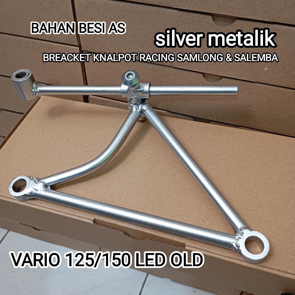breket knalpot racing samlong salemba custom vario kzr 125/150 led old
