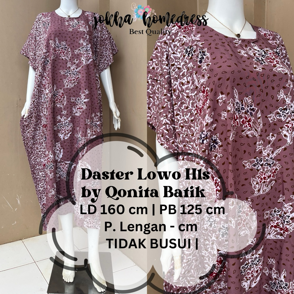 Daster Lowo Hls by Qonita Batik Pekalongan