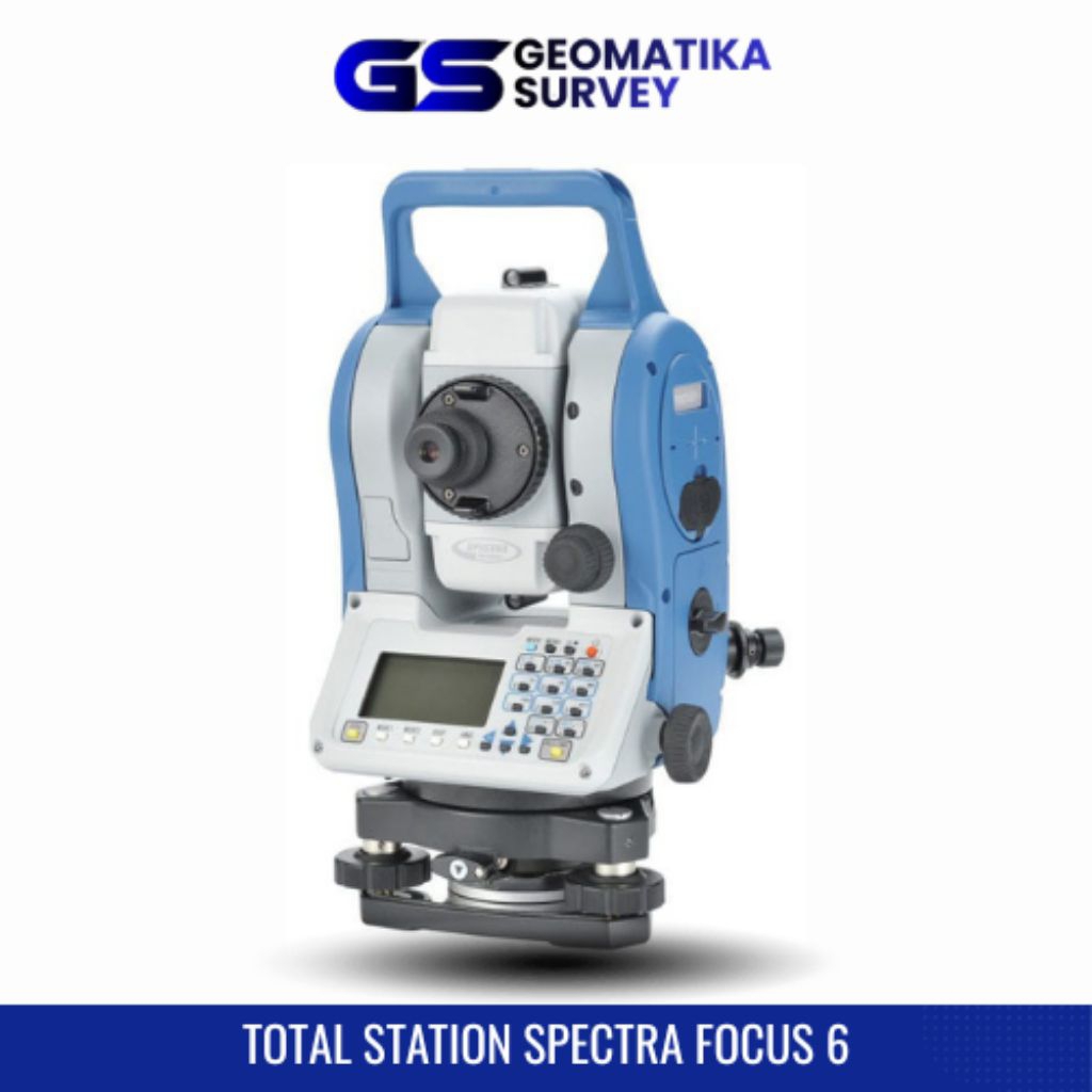 Total Station Spectra Focus 6 Akurasi 2"