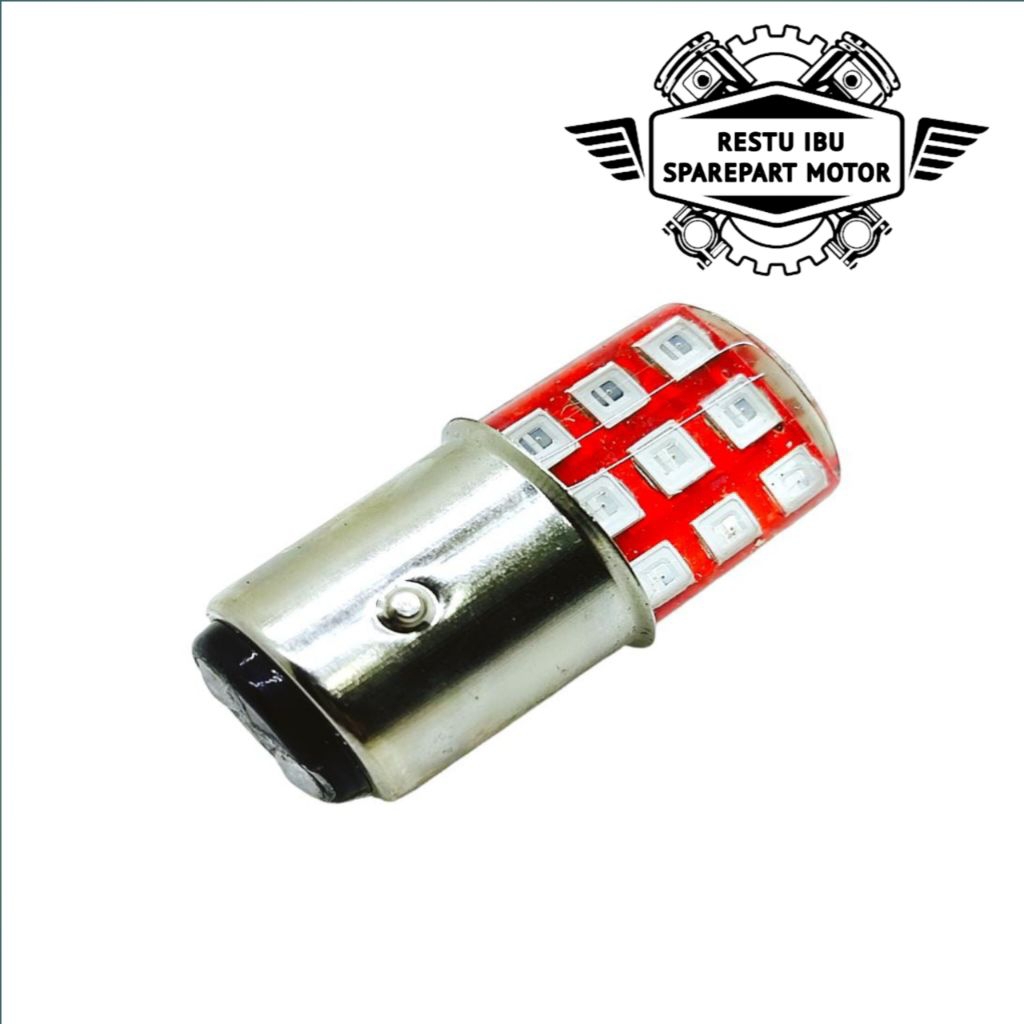 BOHLAM LED  STOP AN JELLY WARNA MERAH