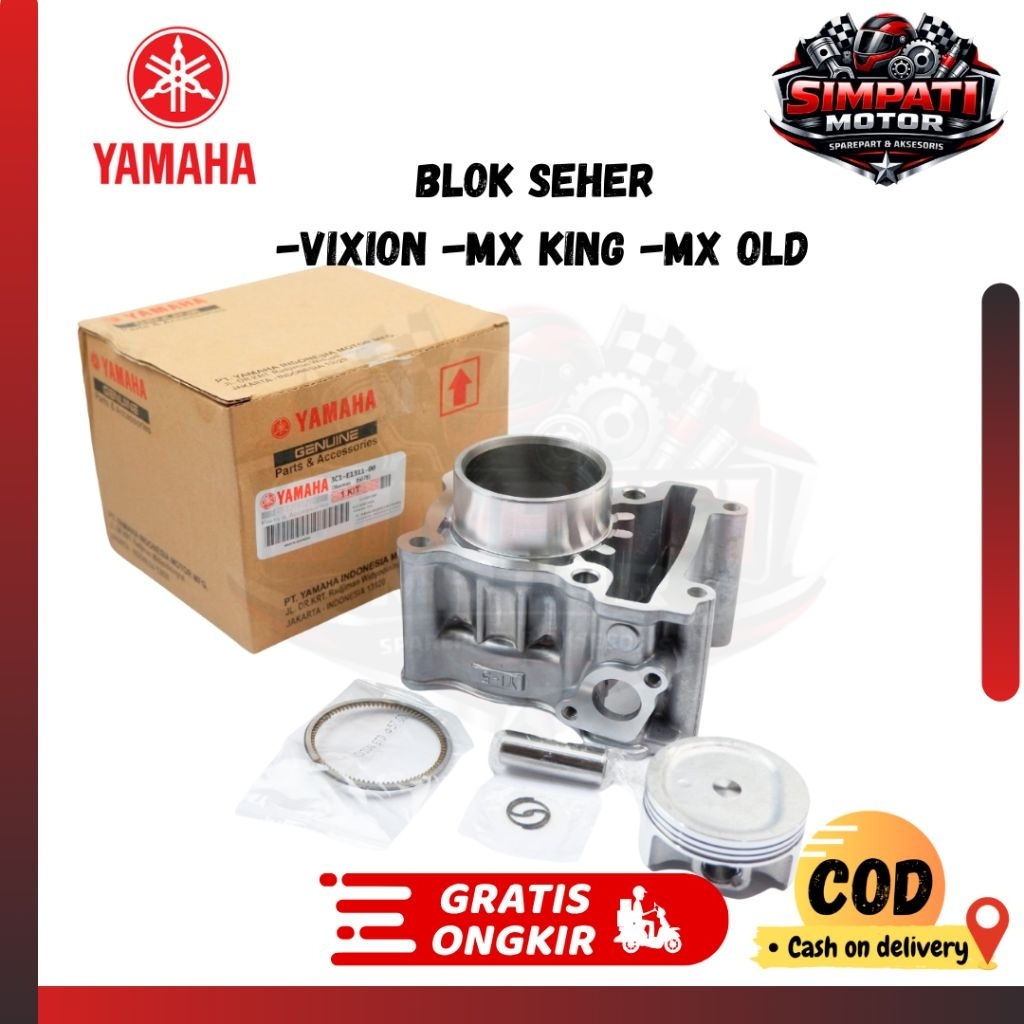 Block Seher Vixion Old - Block Seher Vixion New 3C1 1PA Original Simpati Motor