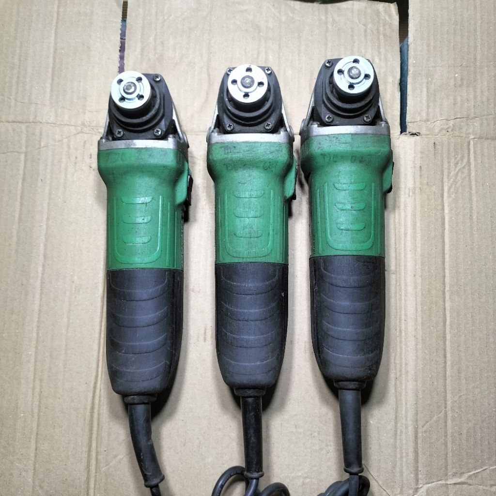 gerinda merk HITACHI  4" kondisi second normal mesin haluss siap pakai