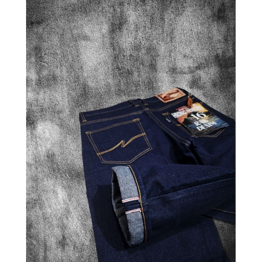 RAW DENIM 16OZ SANFORIZED ||DENIM SELVEDGE ACCENT 16OZ