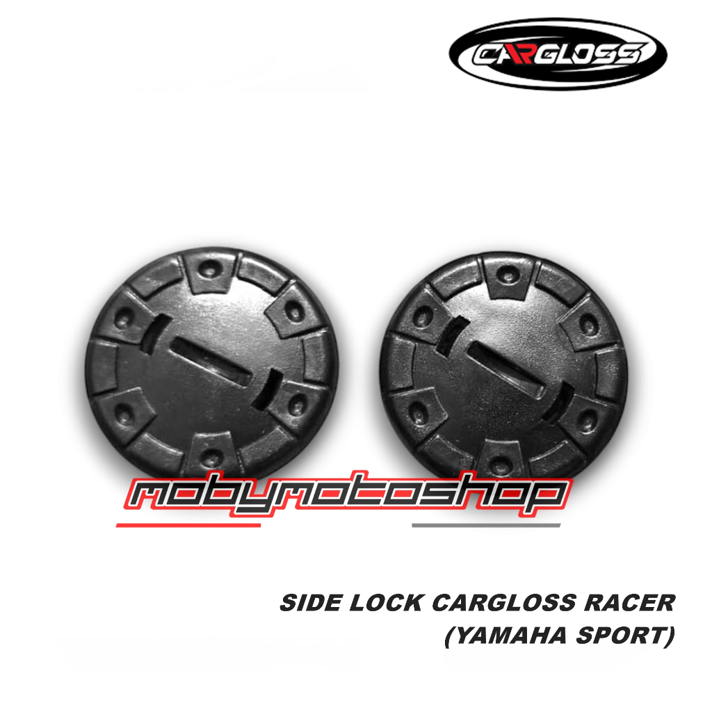 Side Lock Cargloss Racer / Knob Helm Cargloss Yamaha - Spare Part Helm Cargloss Fullface