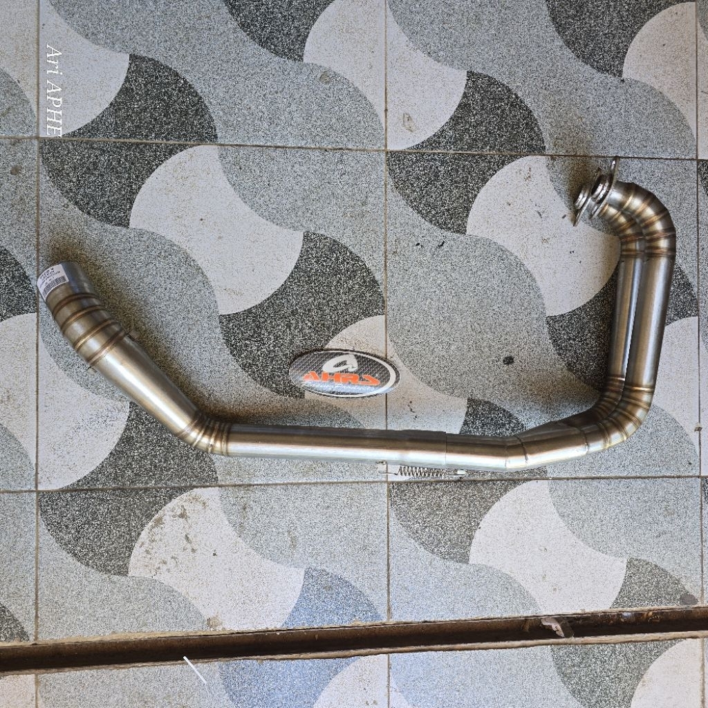 PROMO header pipa leher knalpot AHRS stainless NINJA 250 FI OLD