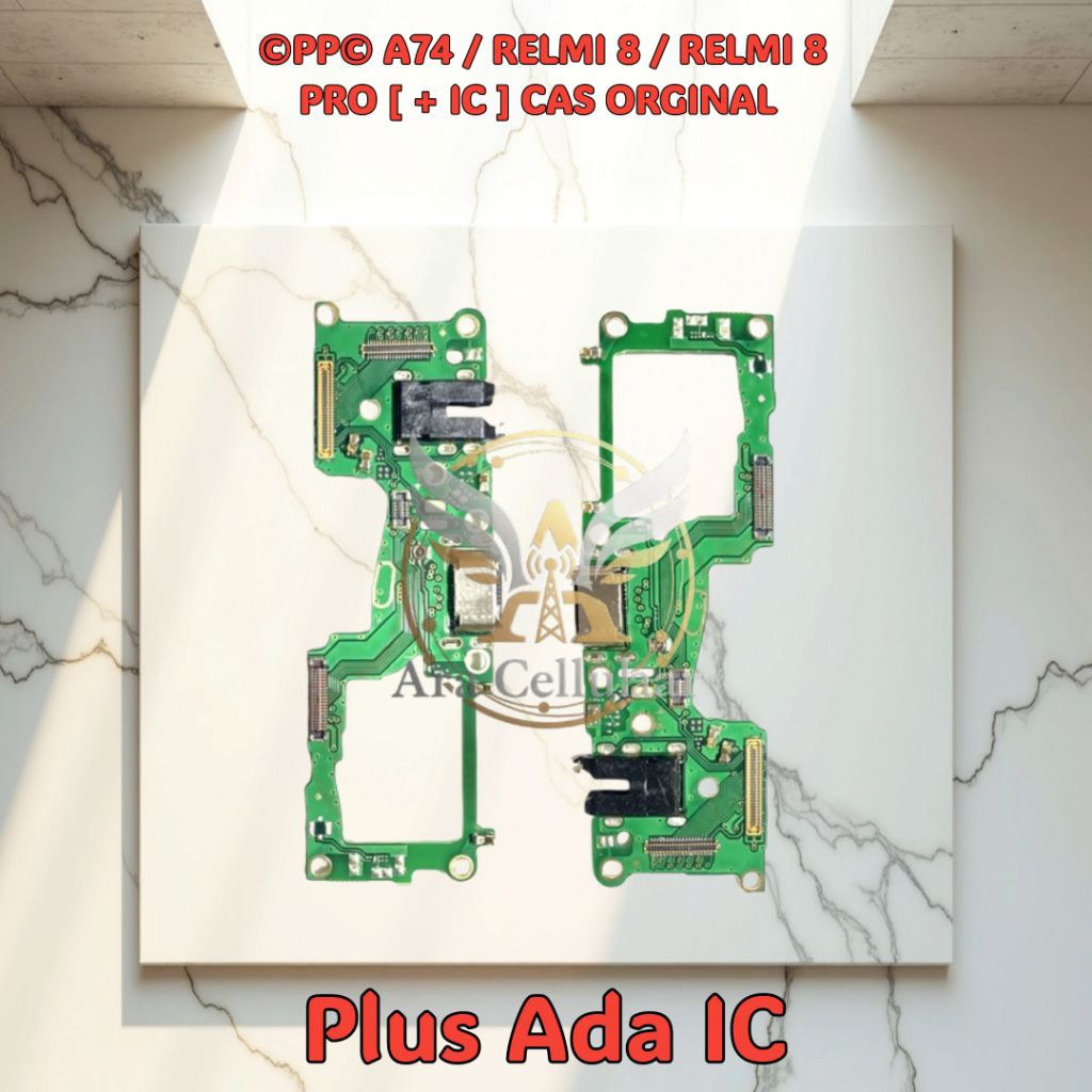 PAPAN ©PP© A74 / RELMI 8 / RELMI 8 PRO [ + IC ] CAS C/C + MIC + HF ORGINAL