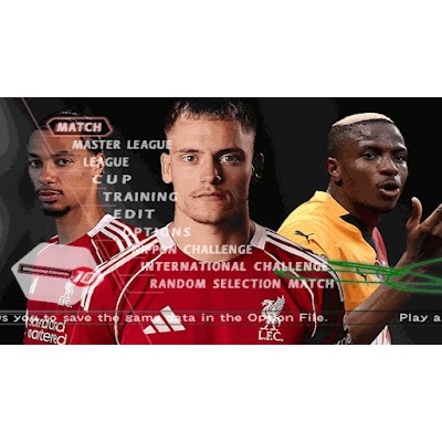 GAME PS 2 WINNING ELEVEN 2026 SUMMER SEPTEMBER BISA UNTUK PC / LAPTOP / ANDROID