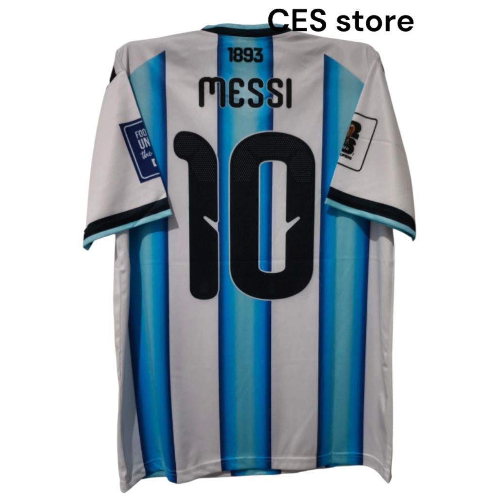 jersey baju bola argen home messi aurisport