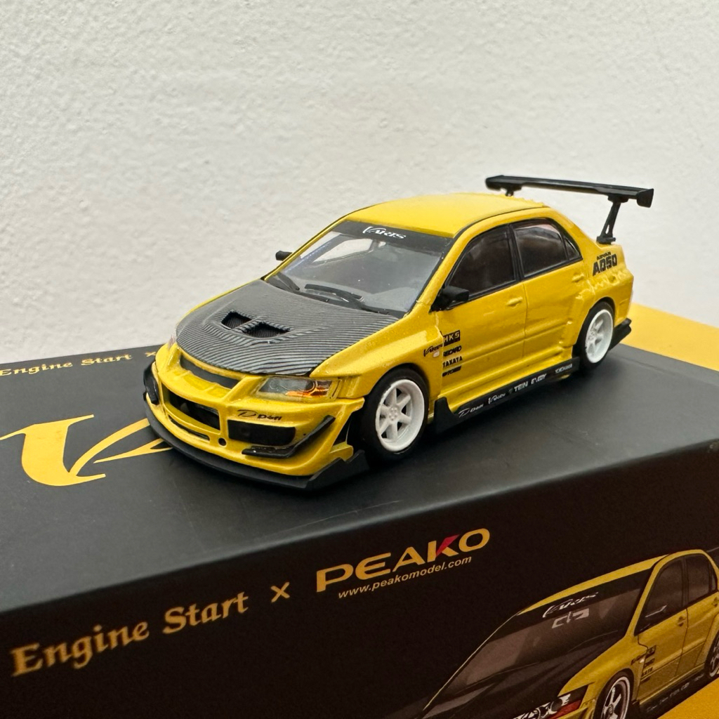 PEAKO MITSUBISHI LANCER EVOLUTION VARIS (YELLOW)