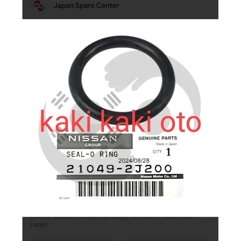 Seal oring gasket march Datsun go