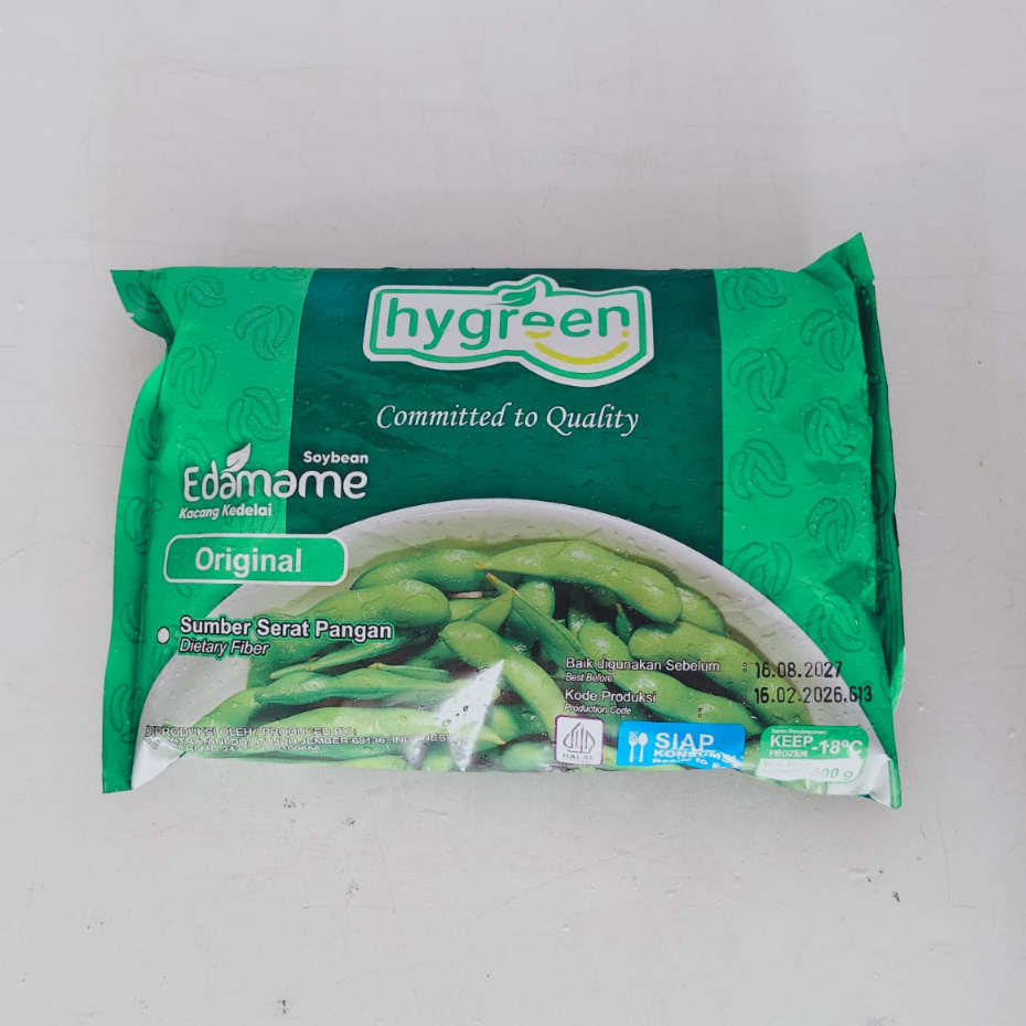 Kacang Kedelai Golden Farm Edamame Salted Frozen Minaku 500gr Lezat dan Sehat