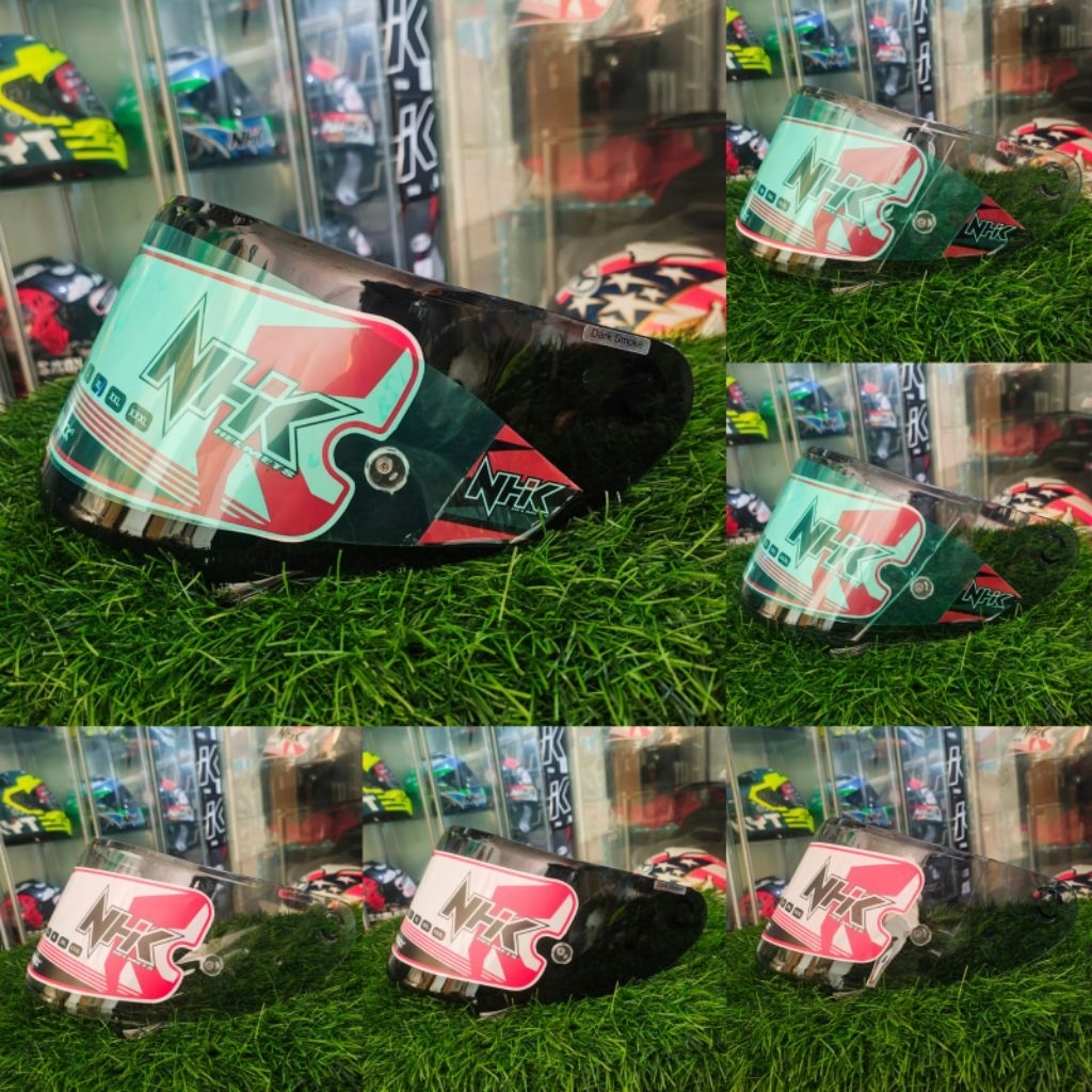 visor nhk gp r tech street race darksmoke light smoke original Nhk