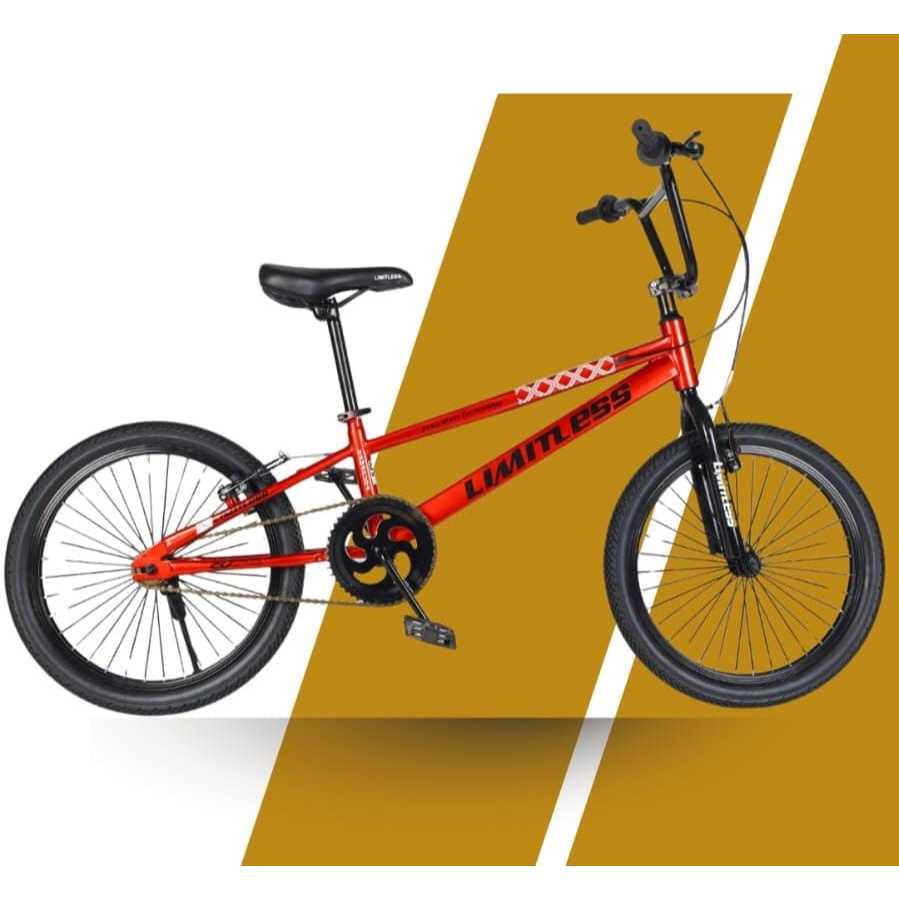 sepeda anak bmx 20 inch limitless 9999 sepeda anak laki laki