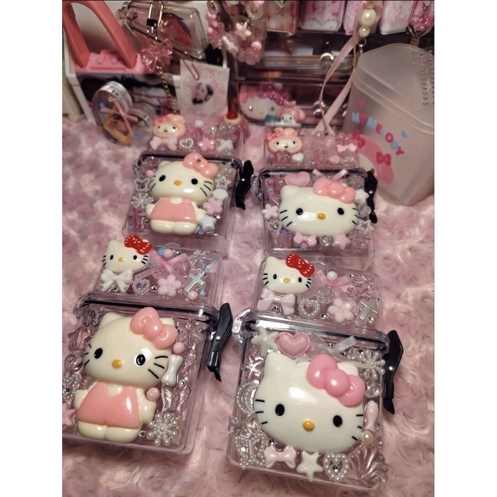 Storage deco || resin hello kitty my melody