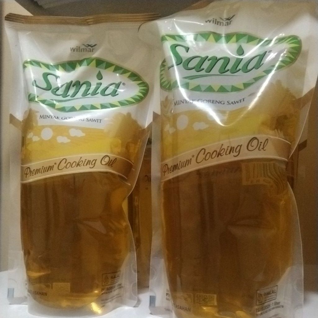 Minyak Goreng Sania 1 Liter//Minyak/Sania.