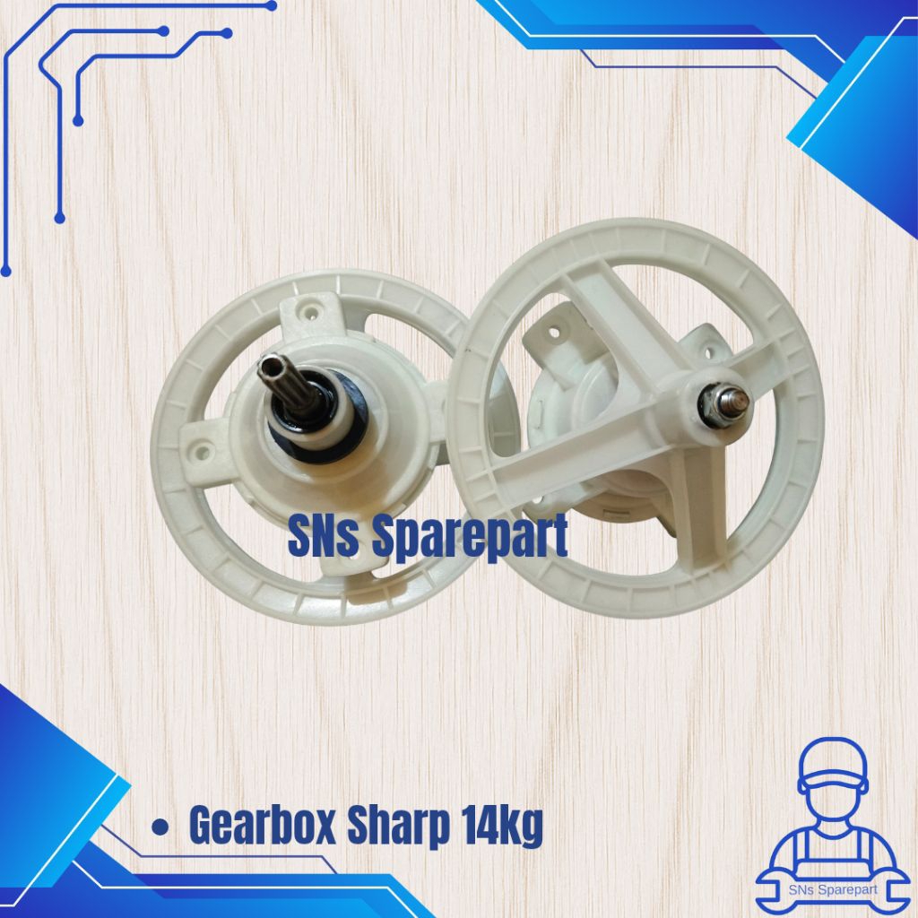 Gearbox Mesin Cuci Sharp Kapasitas 14kg