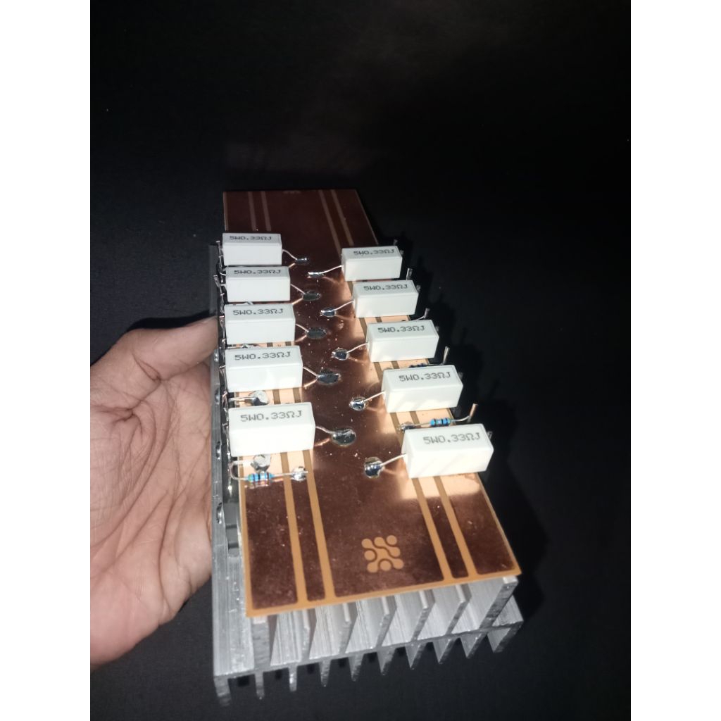 Transistor final built up plus heatsink 2u | Toshiba Original Japan