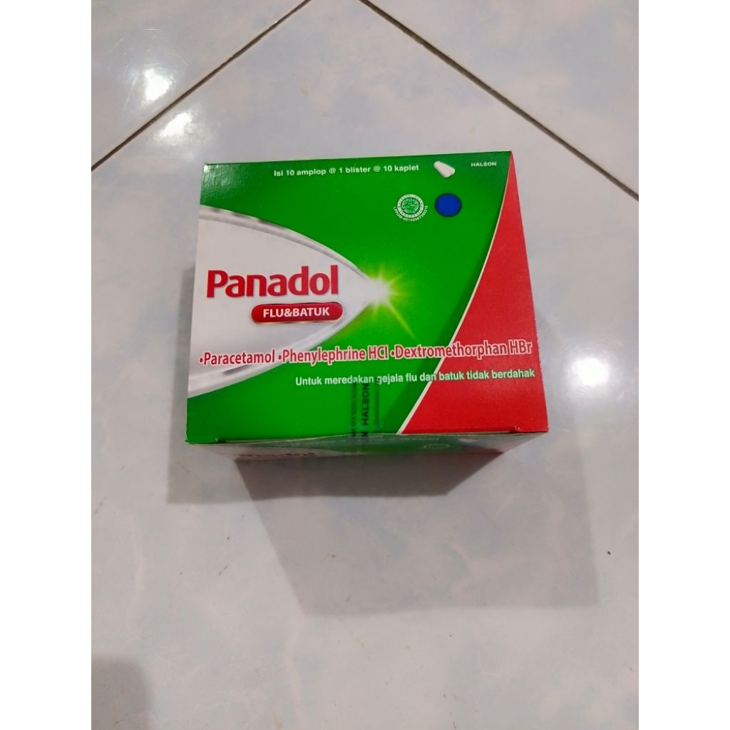 panadol hijau panadol flu dan batuk 10blister@10kaplet