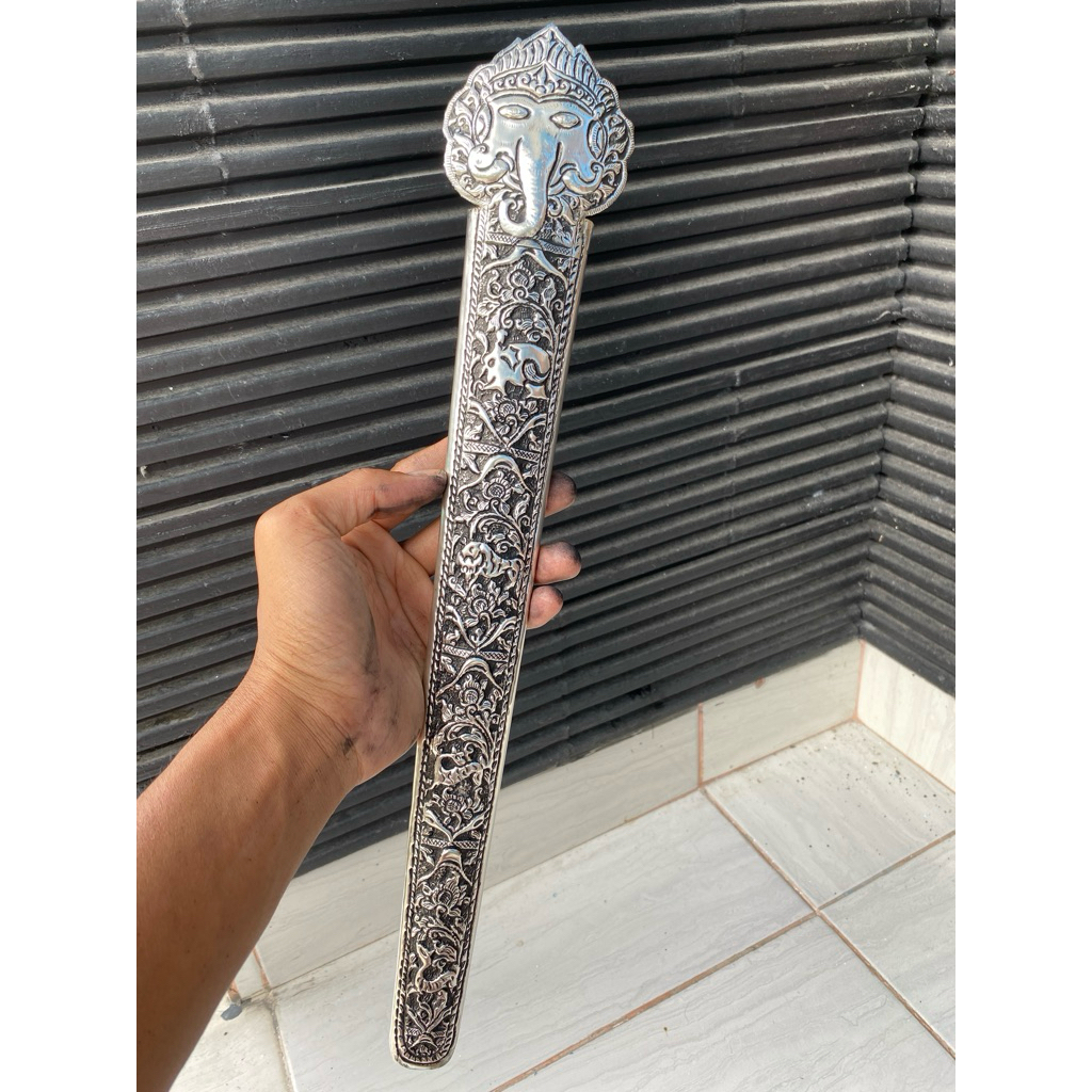 pendok topeng cirebonan motif ganesa tebal 04mm