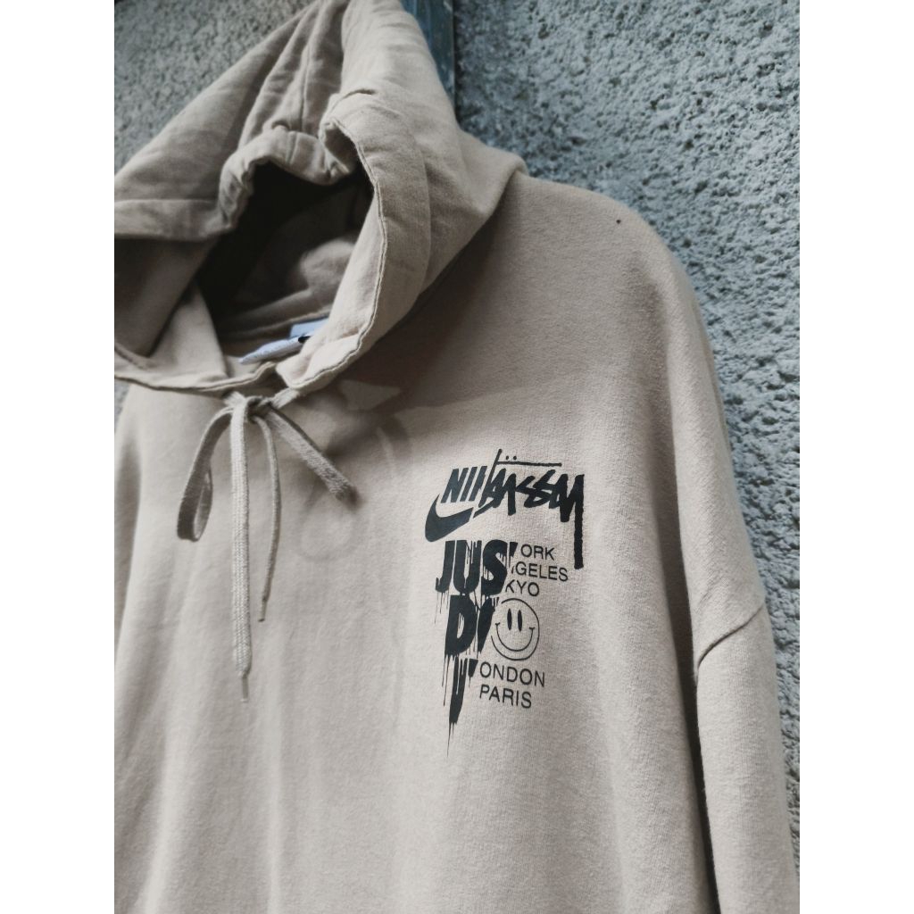 hoodie centongs x stussy
