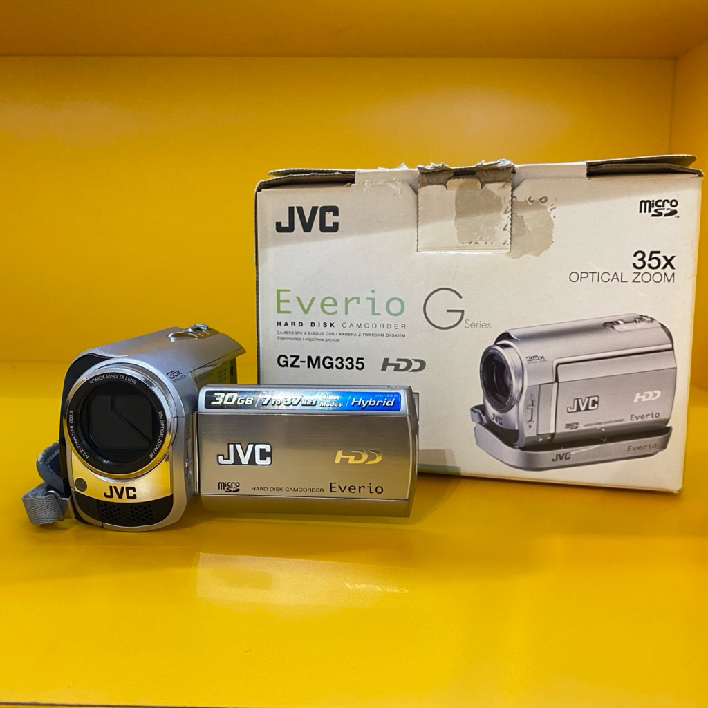HANDYCAM JVC EVERIO GZ-MG335 WITH BOX