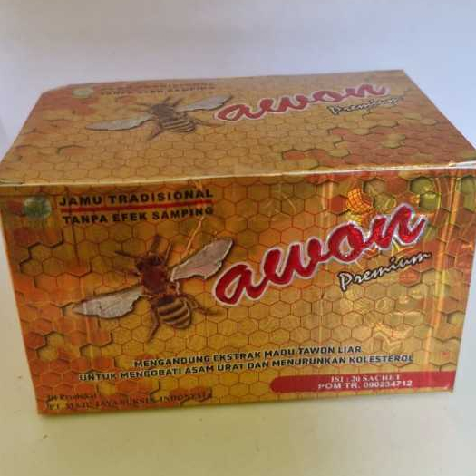 Serbuk Jamu Tawon - 20 Sachet untuk Asam Urat & Pegal Linu