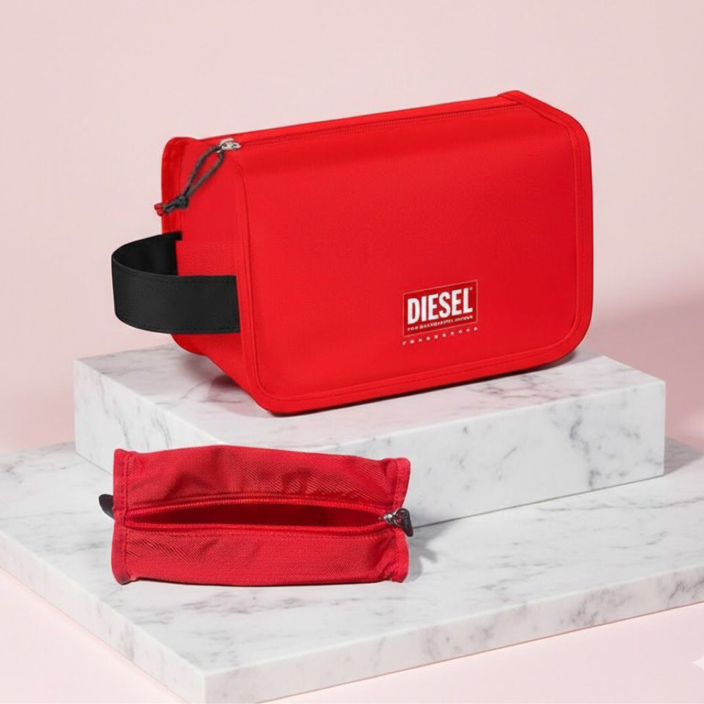 Diesel Hand Bag Red Original Gift Parfum
