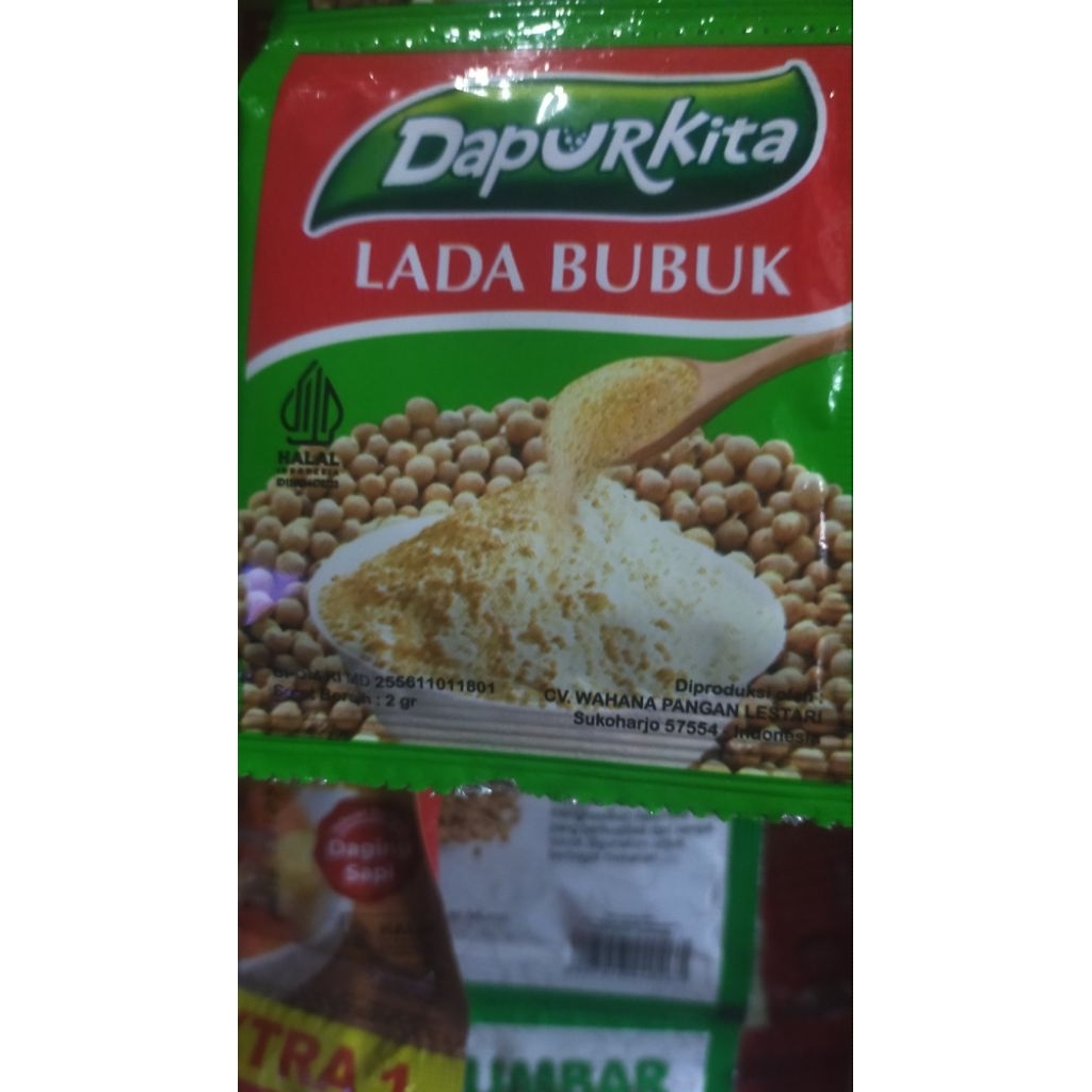 Ladaku 4g/lada bubuk dapur kita