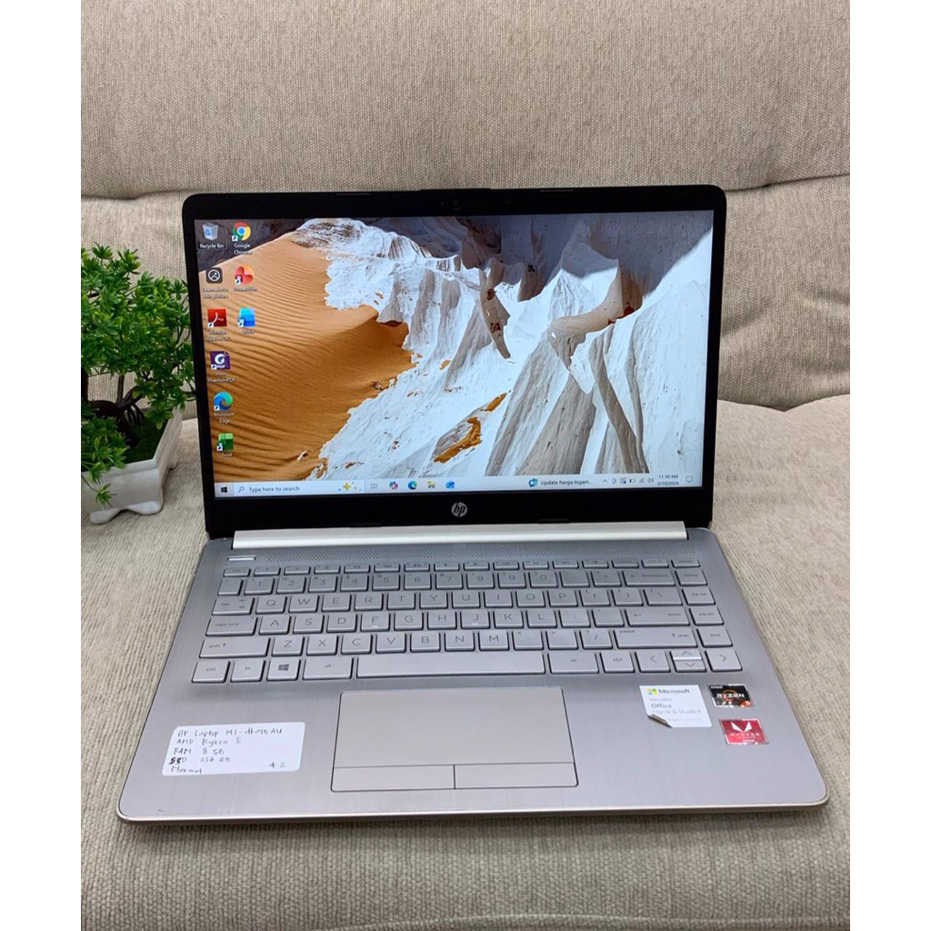 Hp laptop 14s amd ryzen 5 3500 8/256gb