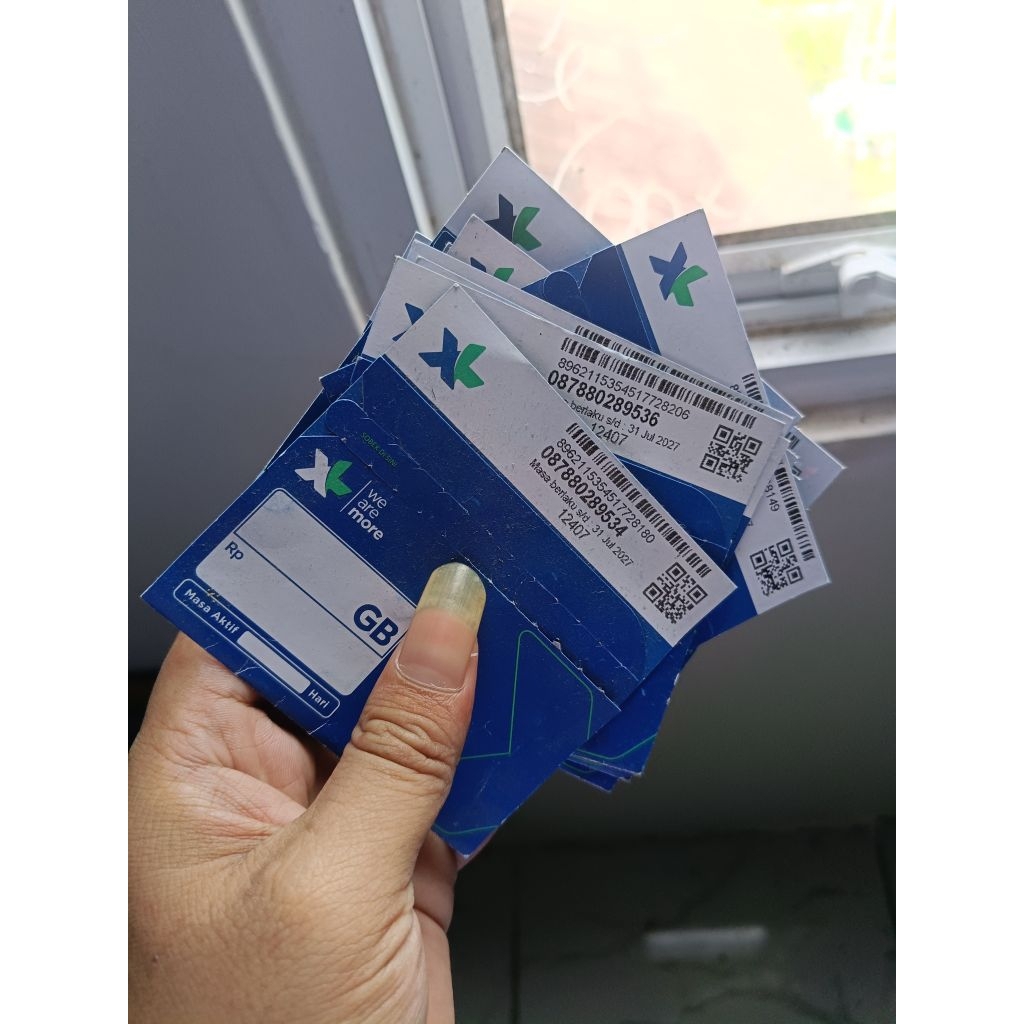 kartu perdana XL bekasan sudah aktif