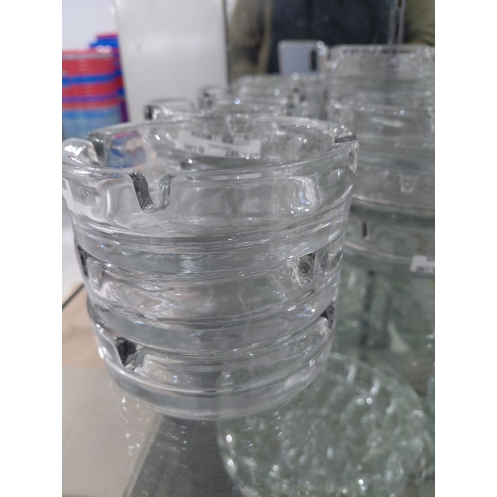 ASBAK KACA - ASBAK KACA TEBAL -ASBAK SOUVENIR kode A