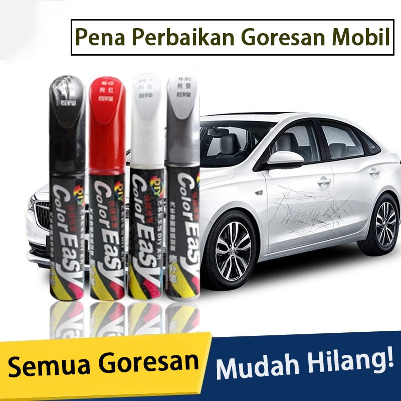 Cat Spidol Mobil Motor Penghilang Lecet Color Easy Cat Spidol Penghilang Baret Lecet Body Mobil