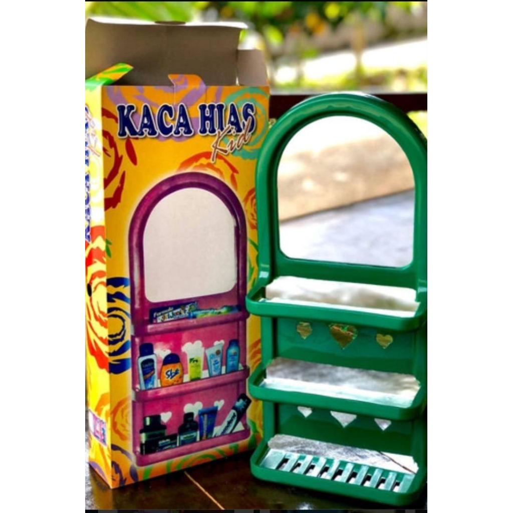 RAK KACA SERBAGUNA/RAK KACA KECIL/RAK KACA GANTUNG/BATH HOLDER