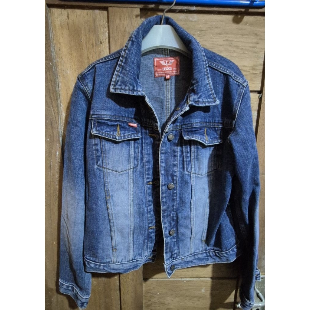 Preloved Jaket Jeans by Leggs