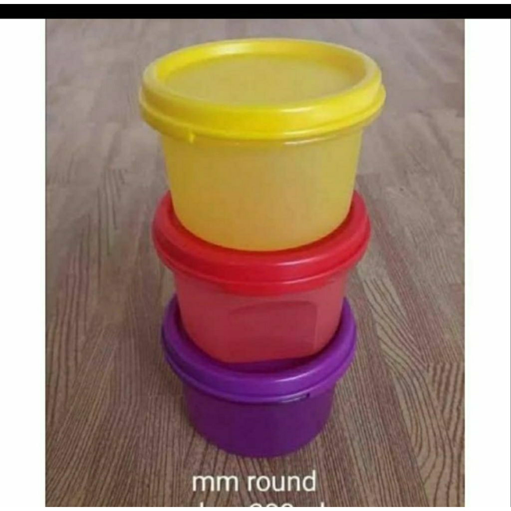 MM ROUND Tupperware perpcs