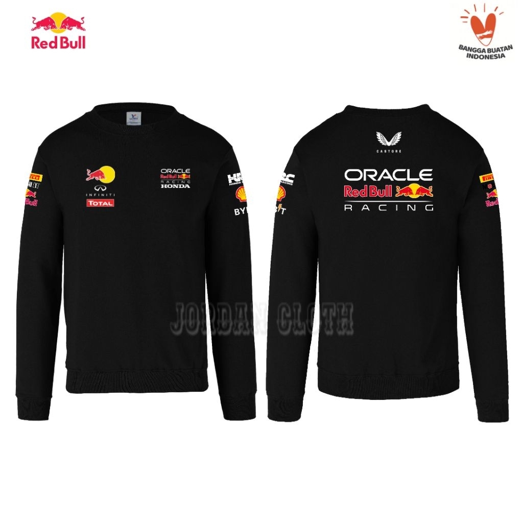 Sweater Jaket Hoodie Team Oracle Red Bull Racing F1