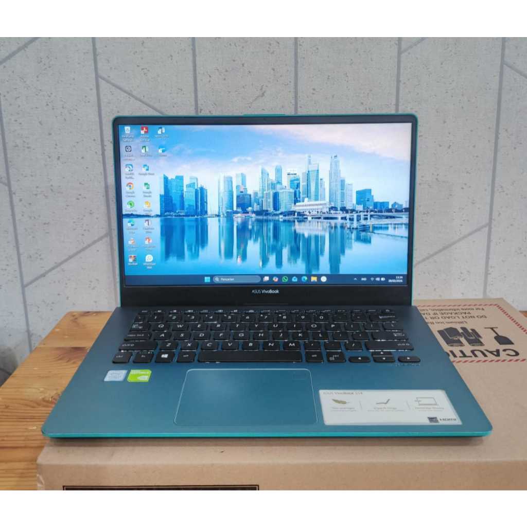 Asus Vivobook S14 S430F, Core i7-8565U, Ram 8/512Gb, #MX150 2Gb, #Backlight, #IPS, Lengkap, Tosca