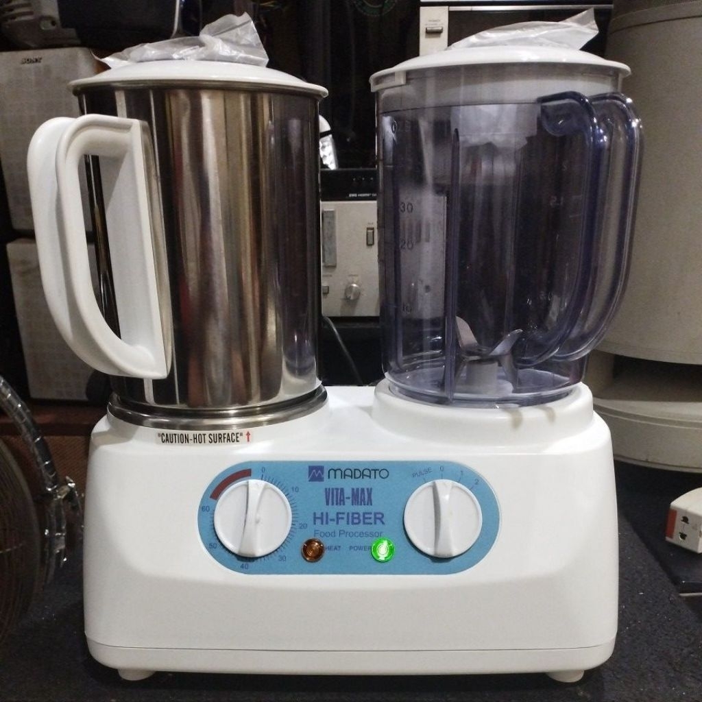 madato vita-max hi-fiber hf-2000p food processor barang baru stock lama nos new old stock
