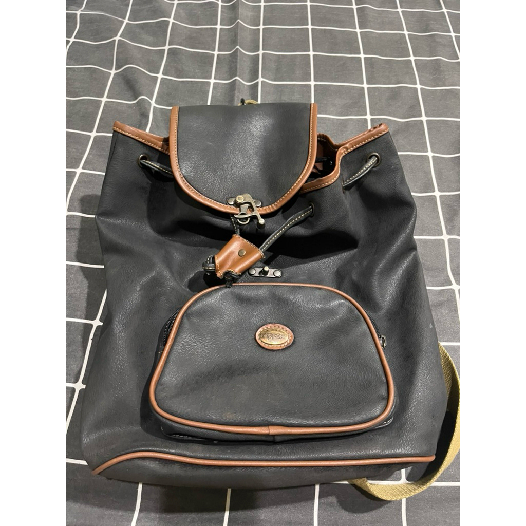 Ransel Kulit Asli Exsport Original Preloved Second