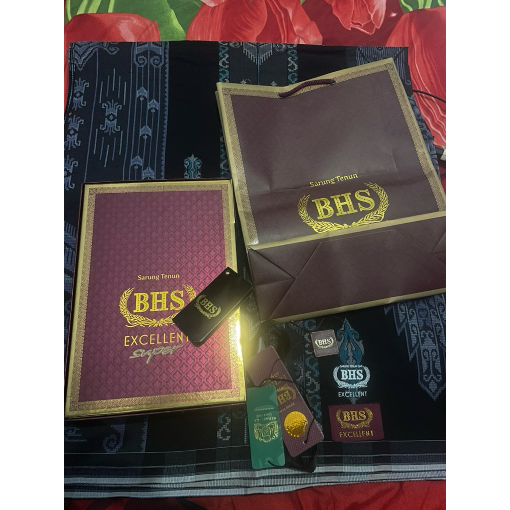 sarung songket bhs exelent gold motif jea