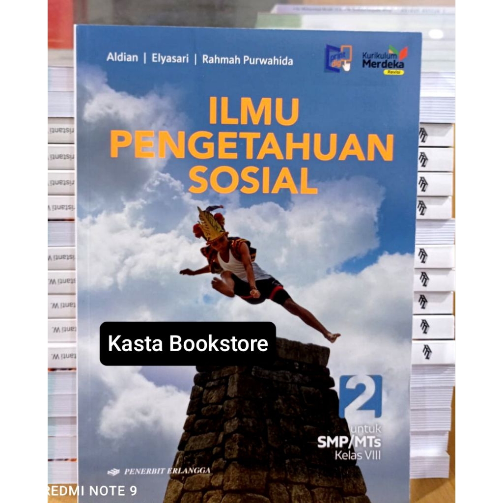 Buku IPS Kelas 8 SMP VIII Kurikulum Merdeka Revisi Erlangga