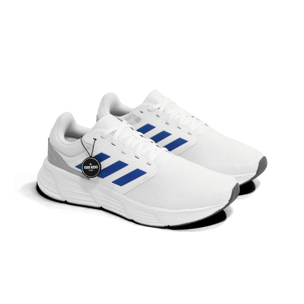 Adidas Running Shoes Galaxy 6 Cloud White Blue Mens IE1979 - 100% ORIGINAL