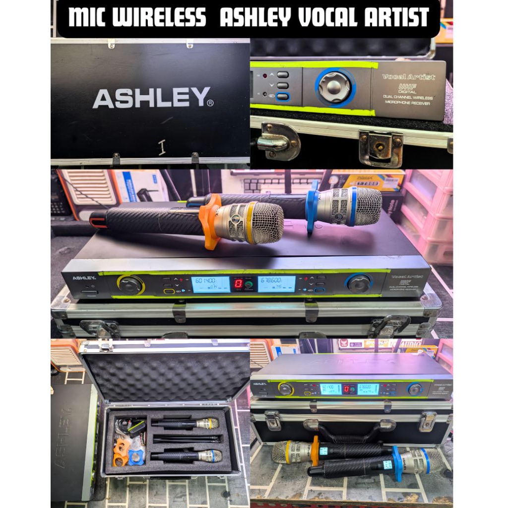 mic wirles Ashley vocal artis