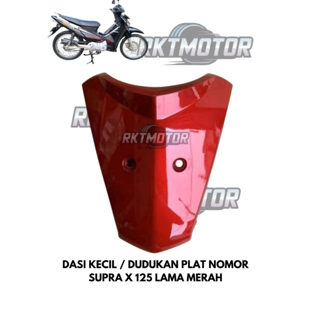 TAMENG DEPAN SUPRA X 125 LAMA 2005/2007 MERAH // TAMENG DEPAN SUPRA X 125 LAMA