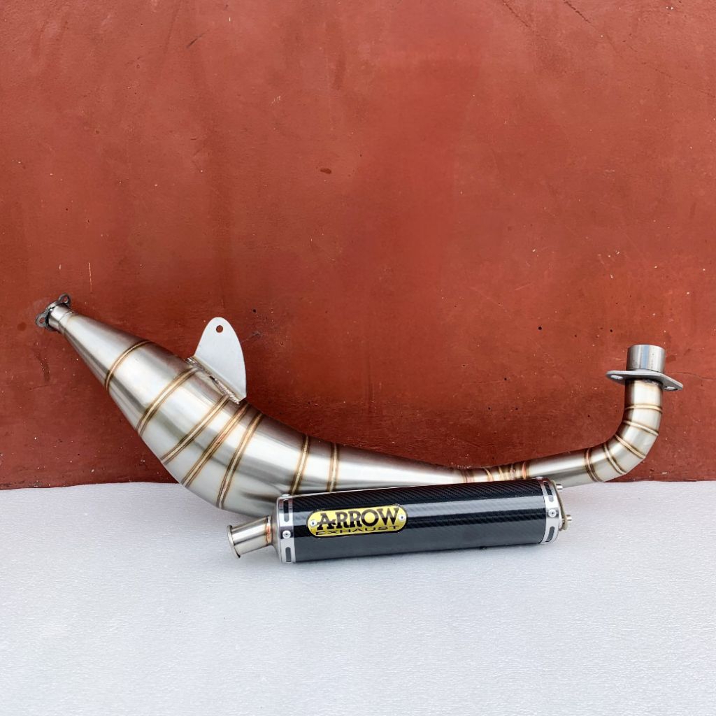 Knalpot FizR Alfa Sigma Tornado Crystal V80 Bravo RC100 Arrow