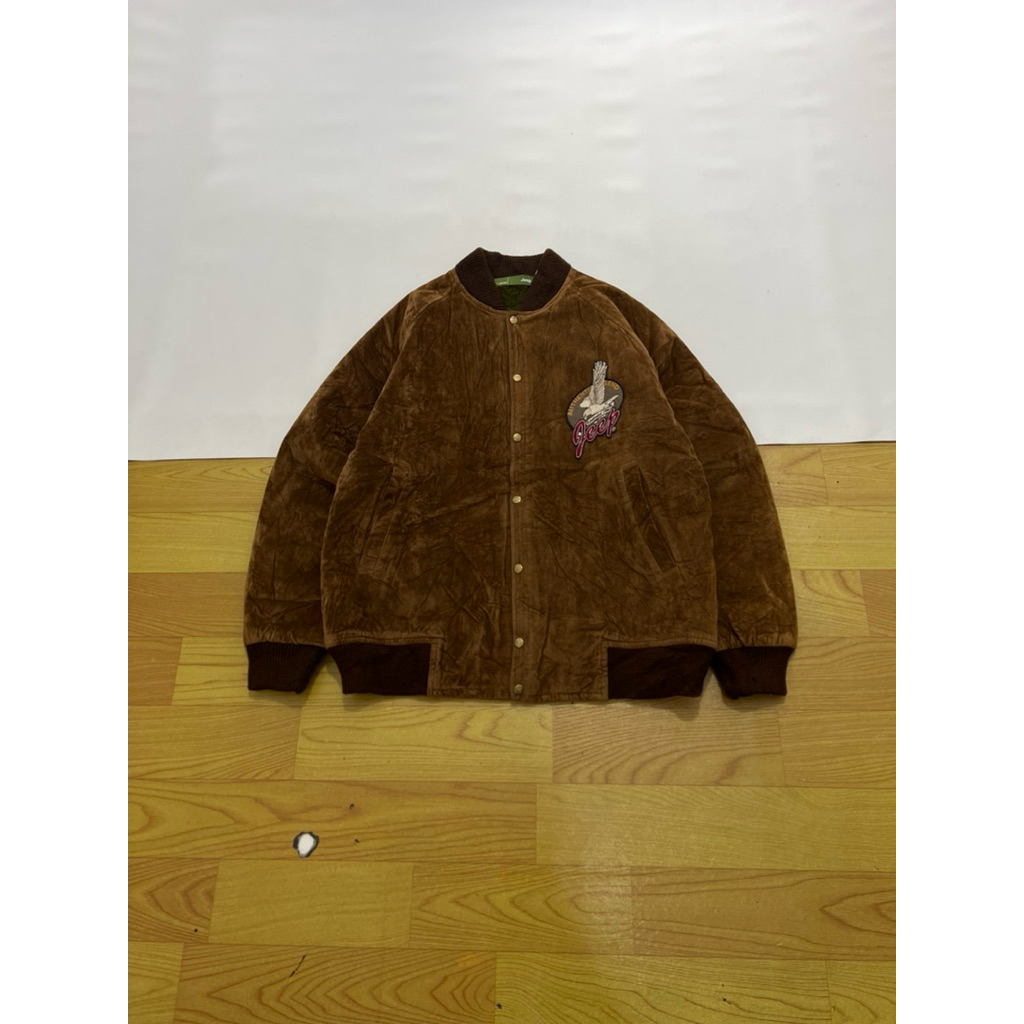 jeep varsity velvet jacket