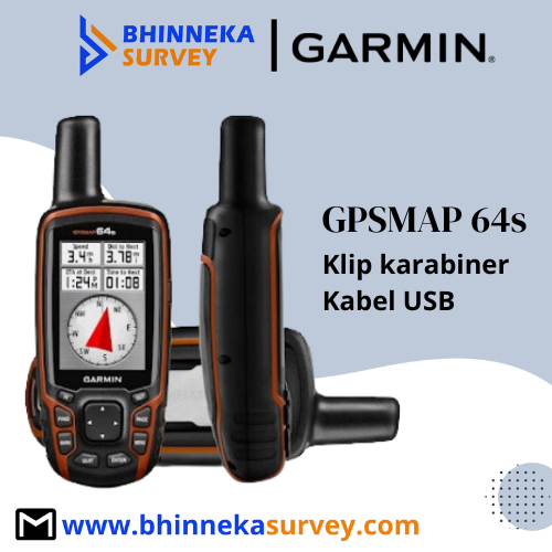 GPS Garmin Seken Komplit GpsMap 64s